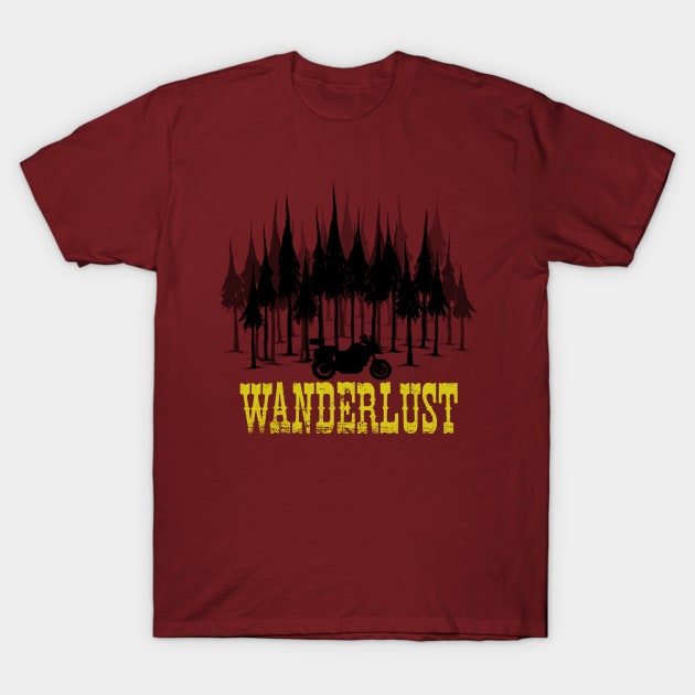 Wanderlust T-Shirt by TripleTreeAdv